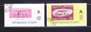 Haiti 616C, 616N U Stamps On Stamps