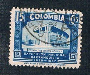 Colombia 449 Used Stadium at Barranquilla (BP45)