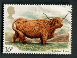 Great Britain #1044 used single