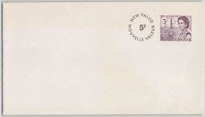 Canada 1960s 5c on 3c NEW VALUE Centennial Postal Stationery Cover (EN92)