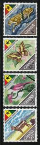 Ghana Intl.Tourist Year (Scott #315-18) MNH