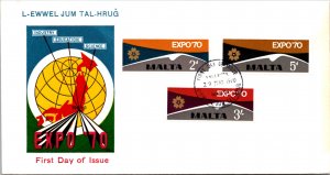Malta, Worldwide First Day Cover