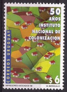 Uruguay stamp 1998 -  Land settlement institute 50th anniversary
