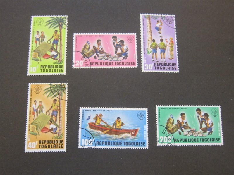 Togo 1973 Sc 838-41,C198-99 set FU