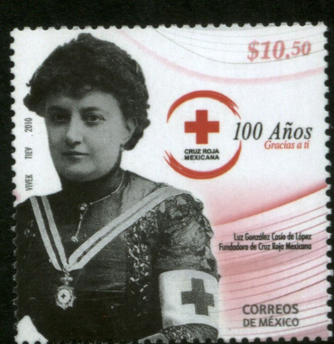 MEXICO 2672, 100th Anniv. Mexican Red Cross. MINT, NH. VF.