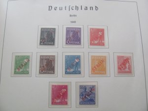 GERMANY BERLIN LIGHTHOUSE  ALBUM   1949-1990 MNH SOME BIG SETS SIGNED XF  (194)