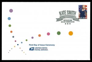 Scott 4463 44c Kate Smith First Day Cover with Ceremony Program Insert