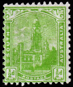 South Australia Scott 144 (1906) Mint H F, CV $16.00 M