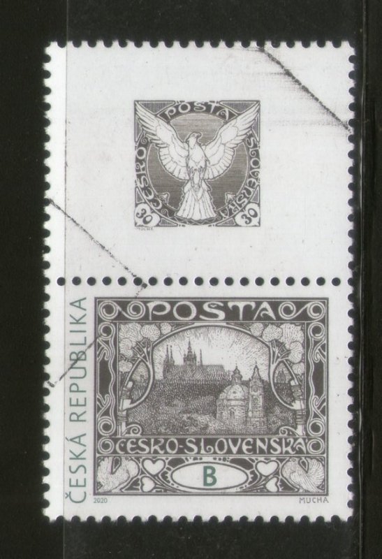 Czech Rep. 2020 Alfons Mucha SPECIMEN 1v MNH # 2612