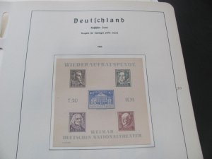 GERMANY SBZ 1948-49 MNH/USED COLLECTION ON PAGES 1525 EUROS FANTASTIC START(196)