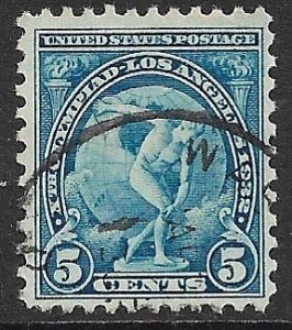 USA 1932 5c Los Angeles Olympics Issue Sc 719 VFU