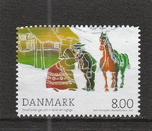 Denmark  Scott#  1595  Used  (2012 Hans Christian Andersen)