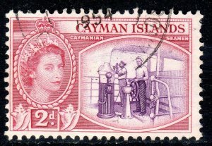 CAYMAN IS - 1952-62 -  sg 152 -        2d     -fine used  - 