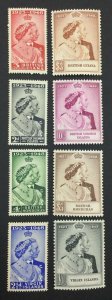 MOMEN: BRITISH COLONIES 1948 SILVER WEDDING 4 SETS MINT OG NH LOT #64757