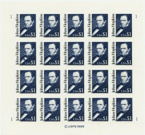 2194 Bow Tie Variety In Full Sheet of 20 Stamps - Scarce! - Stuart Katz