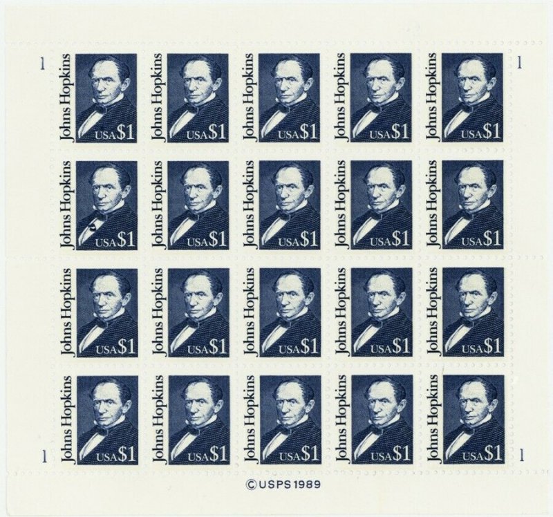 2194 Bow Tie Variety In Full Sheet of 20 Stamps - Scarce! - Stuart Katz