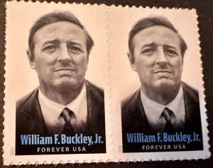 US # 6032 William F. Buckley pair forever 2025 Mint NH