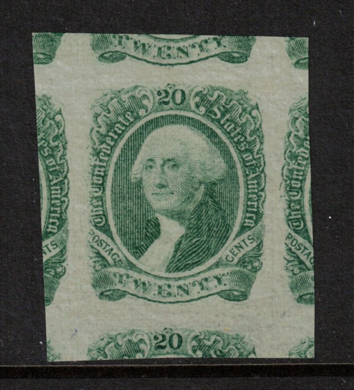 Confederate States Of America #13 Extra Fine Never Hinged Gem Graded 100j Var