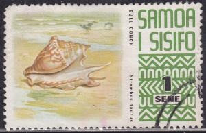 Samoa 369 Bull Conch 1972