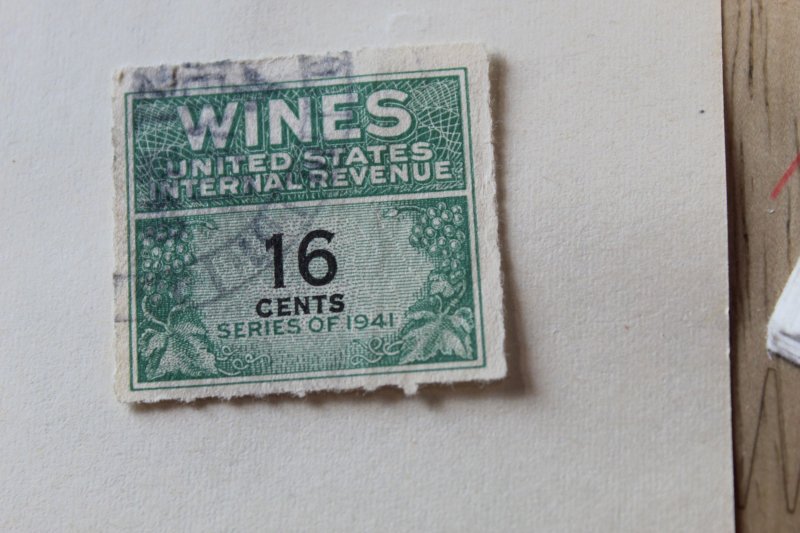 US WINE REVENUE RE128 USED