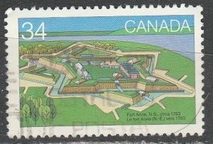 Canada   1051   (Fort Anne)      (O)   1985   Le $0.34