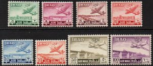 Iraq Sc #C1-C8 Mint Hinged