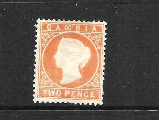 GAMBIA  1886-93  2d  QV  MLH  SG 24