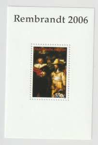 Netherlands Antilles 2006 Rembrandt painter painting S/S Sc 1126 MNH C27
