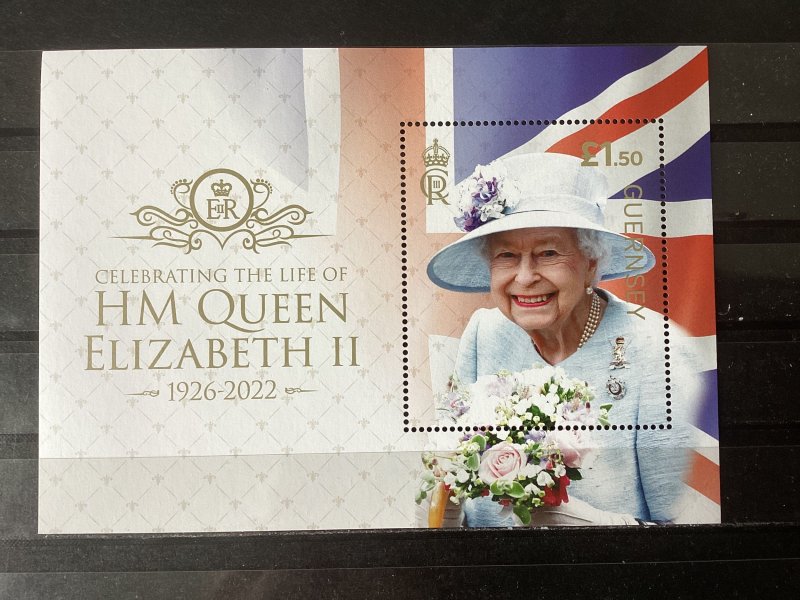 Guernsey - Postfris/MNH - Sheet Queen Elizabeth 2023