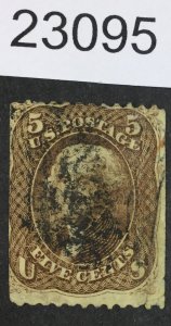 US STAMPS #76 USED LOT #23095