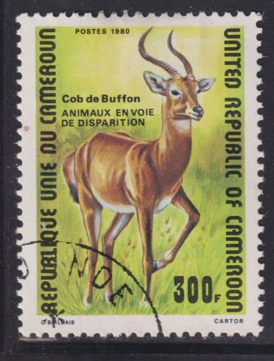 Cameroun 679 Buffon's Antelope 1980