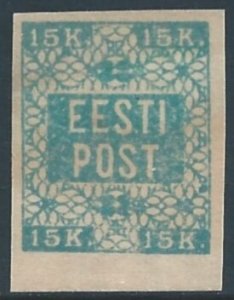 Estonia #2 MH 15k Eesti Post