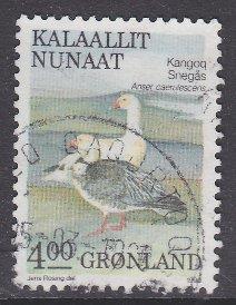 Greenland sc#179 1990 4k Birds used