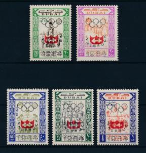 [42971] Dubai 1964 Red Overprint Olympic games Innsbruck MNH