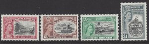 North Borneo #276-79 MNH set, 75th Anniv. Chartered Co. of North Borneo