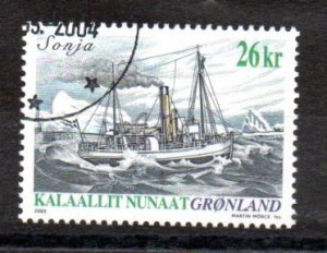 GREENLAND - 2003 - SHIPS - STEAMER - SONJA - Used - 26Kr -