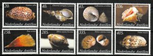 Netherlands Antilles Stamp 1190-1197  - Sea shells