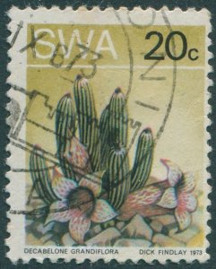 South West Africa 1973 SG252 20c Succulent FU