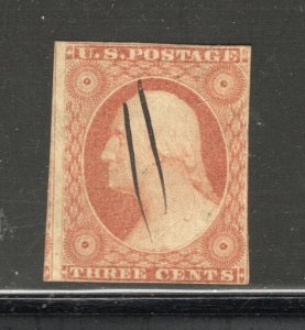 Scott # 11  used  single.