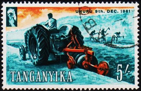 Tanzania. 1961 5s S.G.117 Fine Used