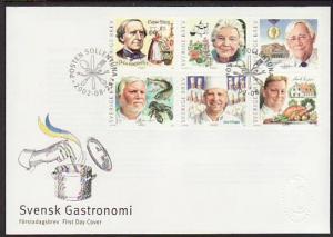 Sweden 2444 Chefs 2002  U/A FDC