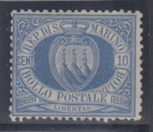 SAN MARINO - Sassone n. 3A cv 420$ unused