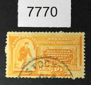 US # E3 USED CAT. $50 LOT #7770