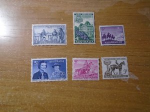 Australia  #  332-37   MNH