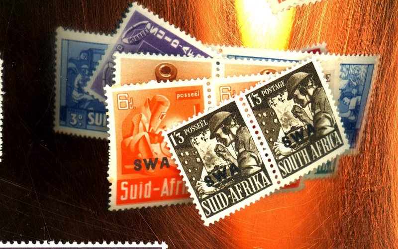 SOUTH WEST AFRICA 135-143 MINT FVF OG HR Cat $65