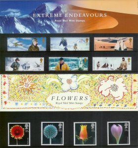 GREAT BRITAIN (24) Presentation Sets All Different Complete Fresh & Never Hinged