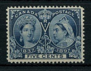 #54 five cent JUbilee stamp Post Office Fresh MNH VF $300 Canada mint 