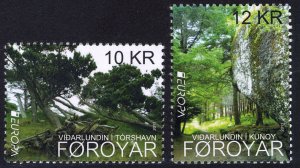 Faroe Islands 2011 Scott #560-561 Mint Never Hinged