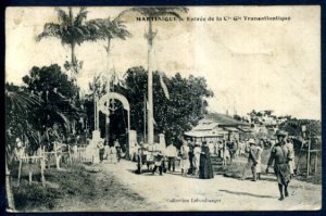 Martinique 1912 Picture Postcard used Fort De France, to Scotland