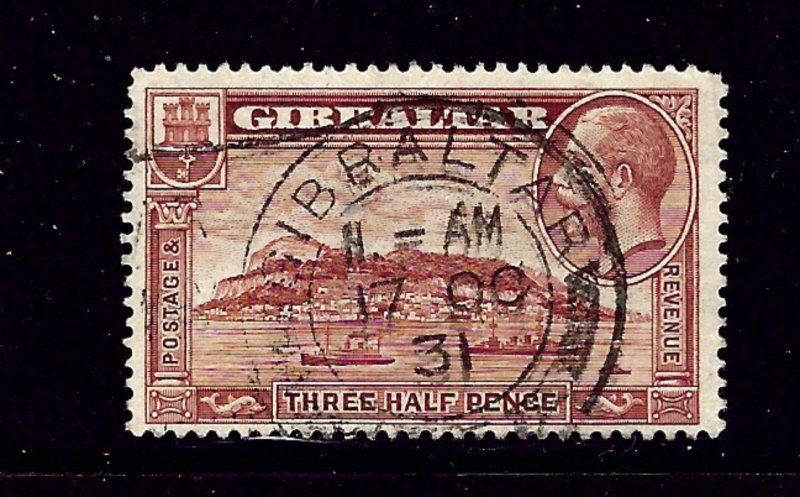 Gibraltar 97 Used 1931 issue perf 14